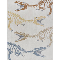 JONATHAN Y Duenas T-Rex Modern Kids Machine-Washable Area Rug