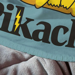 Pokemon Pikachu's Adventure Sherpa Throw Blanket