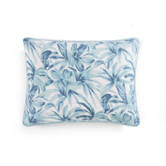 Tommy Bahama Aubrey Botanical Lightweight Reversible Cotton Quilt (Blue, 3 Piece Set)